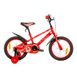 Detský bicykel 16 Magic Bike Červený